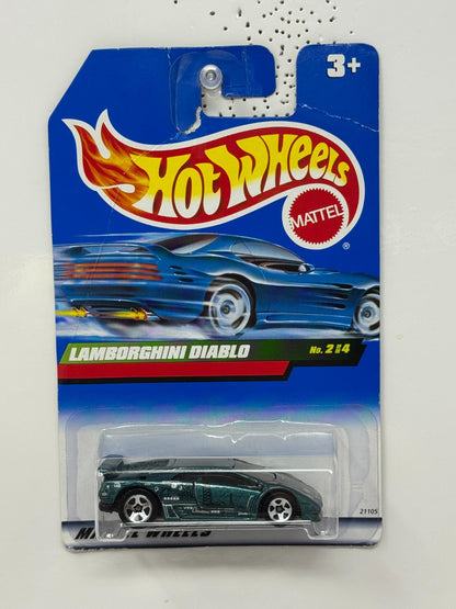 Hot Wheels Lamborghini Diablo 1:64 Diecast Green