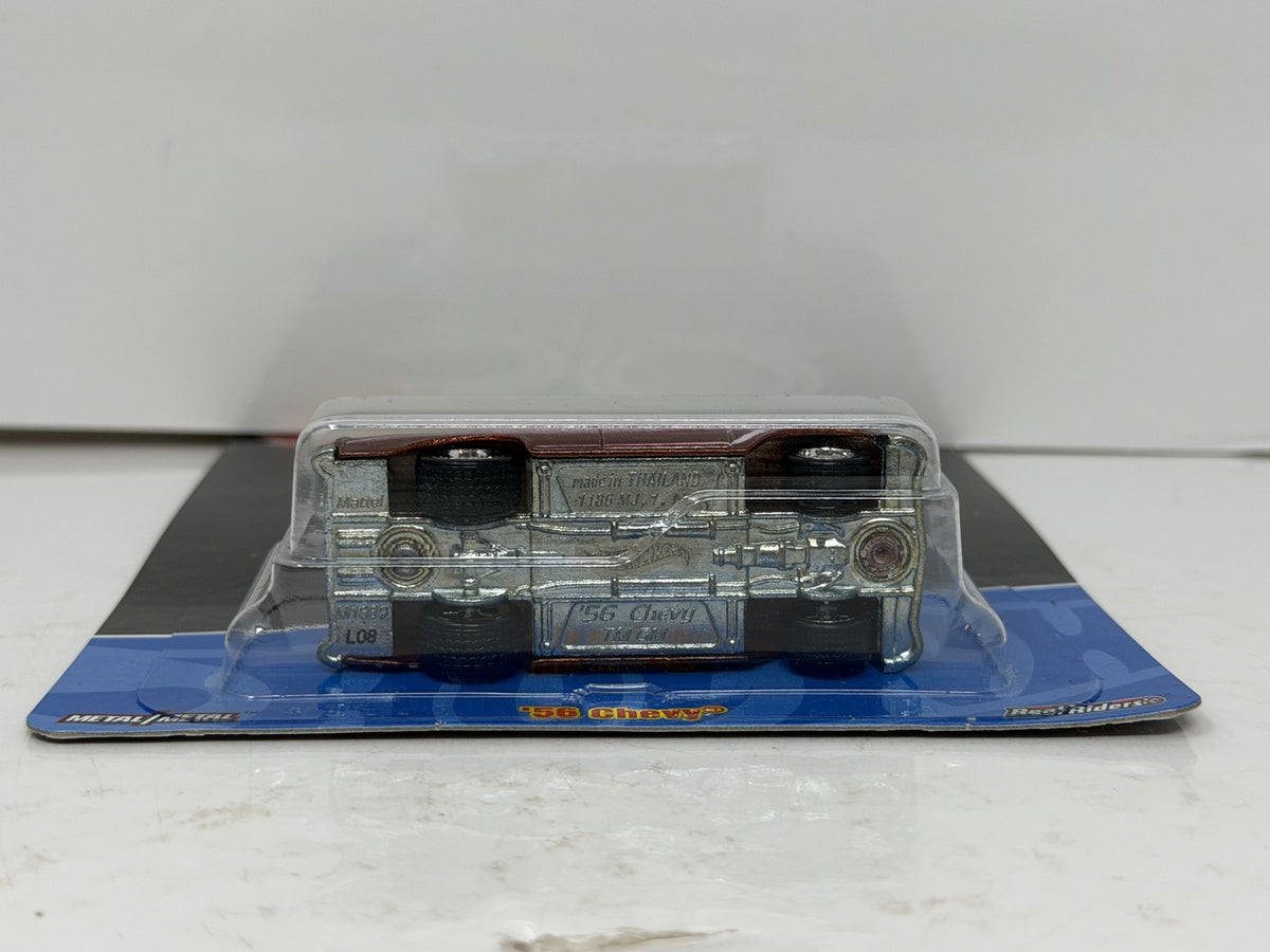 Hot Wheels 50th Favorites 1956 Chevrolet 1:64 Diecast Real Riders