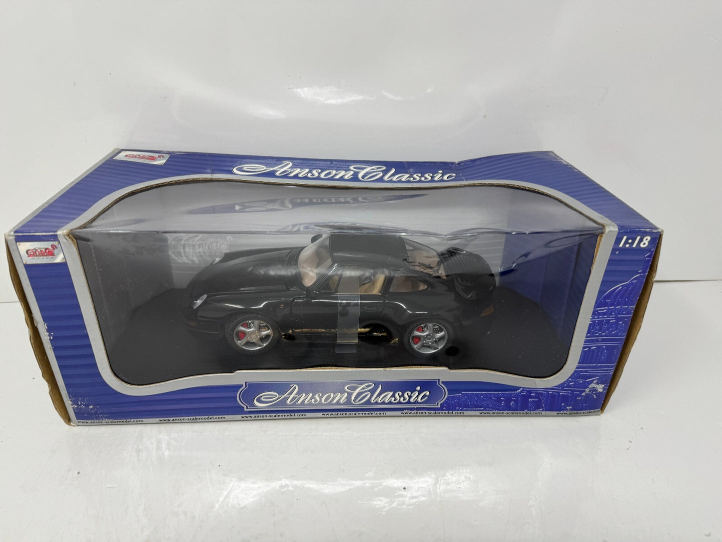 Anson Classic Porsche 911 Turbo 1:18 Diecast