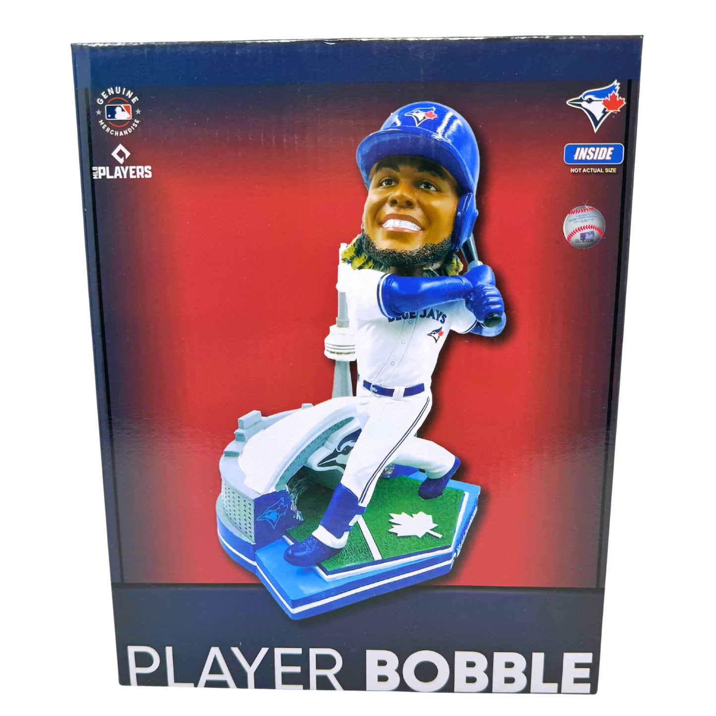 FOCO MLB Toronto Blue Jays Vladimir Guerrero Jr. "Stadium Facade" Bobblehead