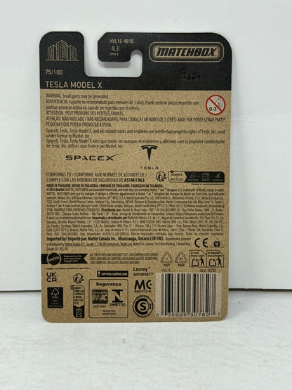 Matchbox Space X Tesla Model X 1:64 Diecast Black