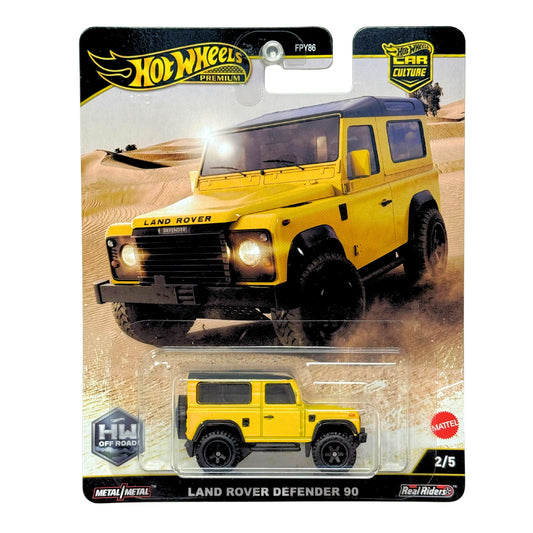 Hot Wheels Premium HW Off Road Land Rover Defender 90 1:64 Diecast