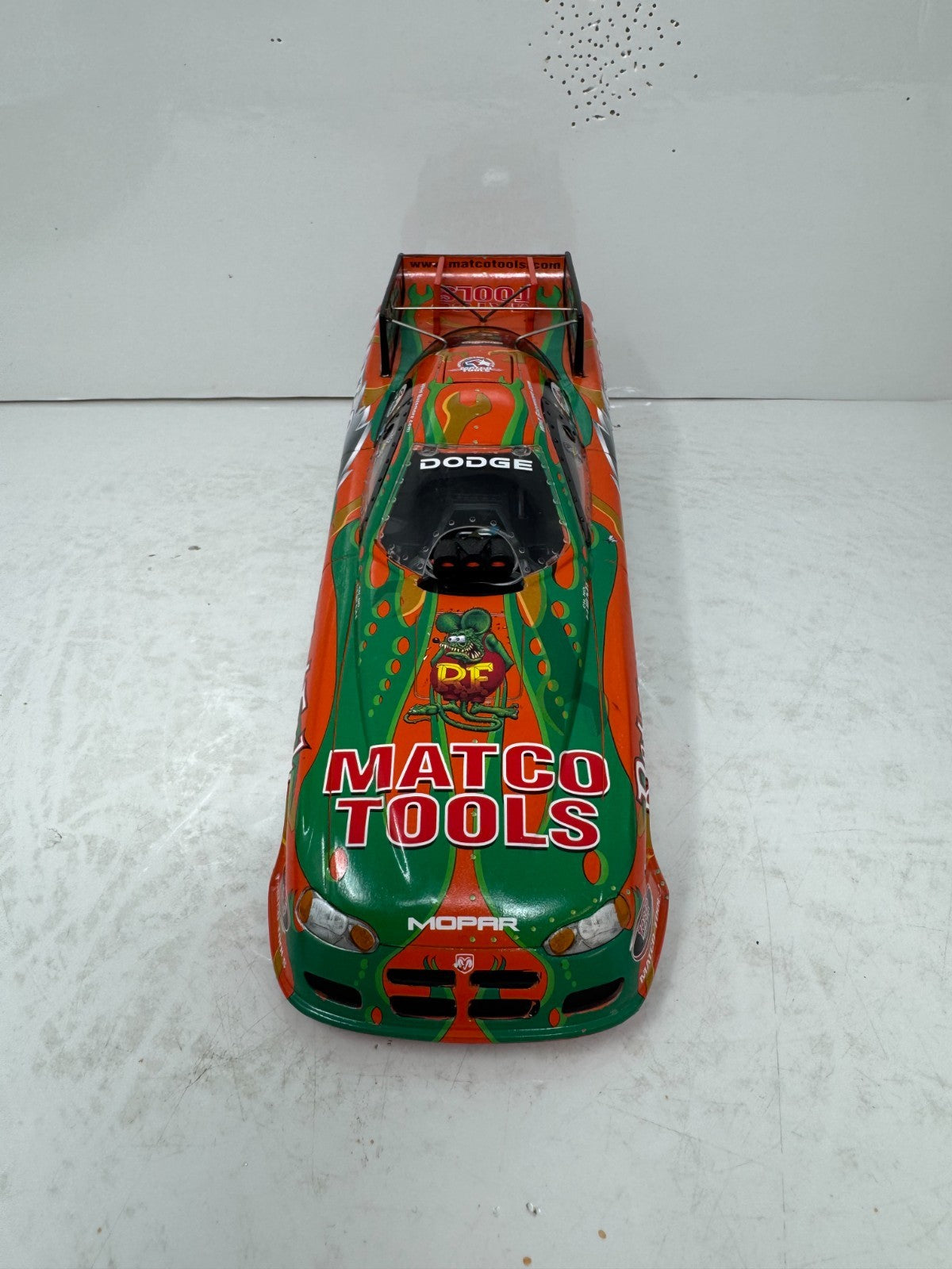 Racing Champions NHRA Whit Bazemore Matco Rat Fink Dodge Funny Car 1:24 Diecast