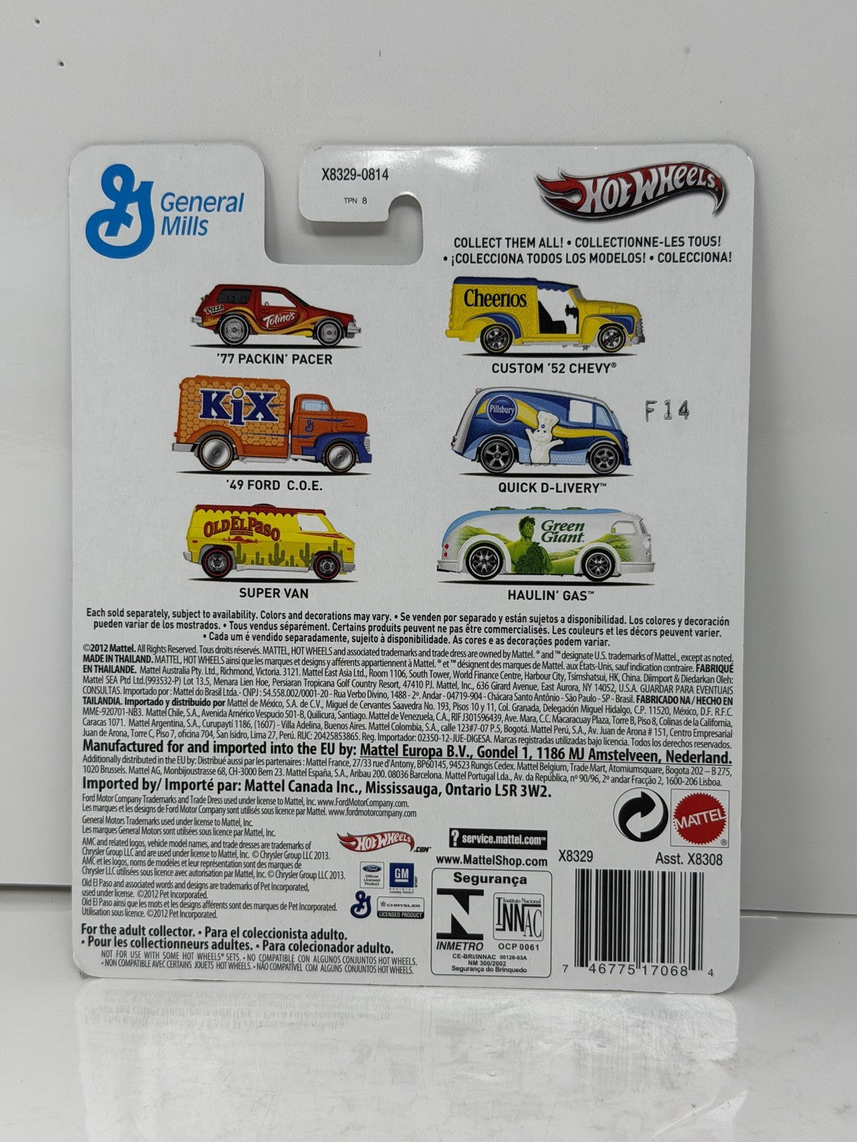 Hot Wheels Green Giant Haulin' Gas 1:64 Diecast Real Riders