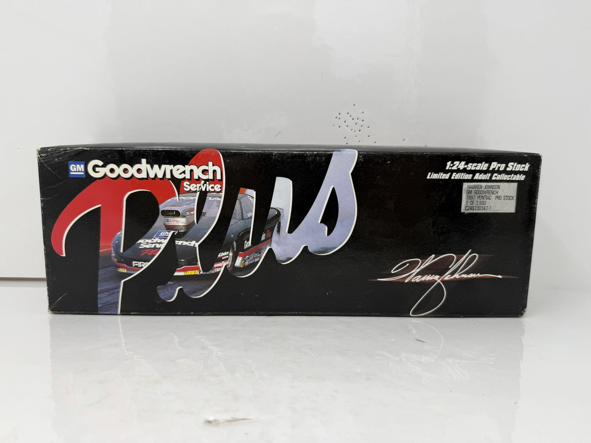 Action NHRA Warren Johnson Goodwrench 1997 Pontiac Pro Stock 1:24 Diecast AUTO