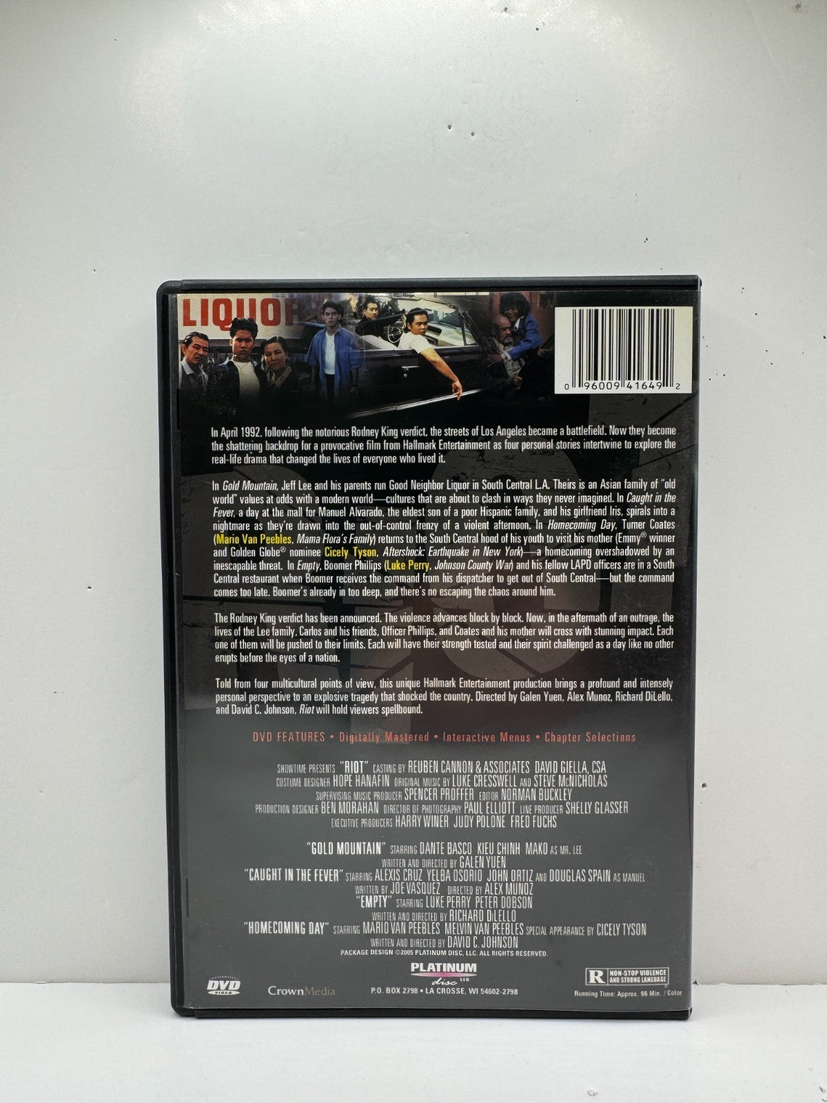 Riot: Real Life Stories Behind the Devastating L.A. Riots of 1992 (DVD) Action