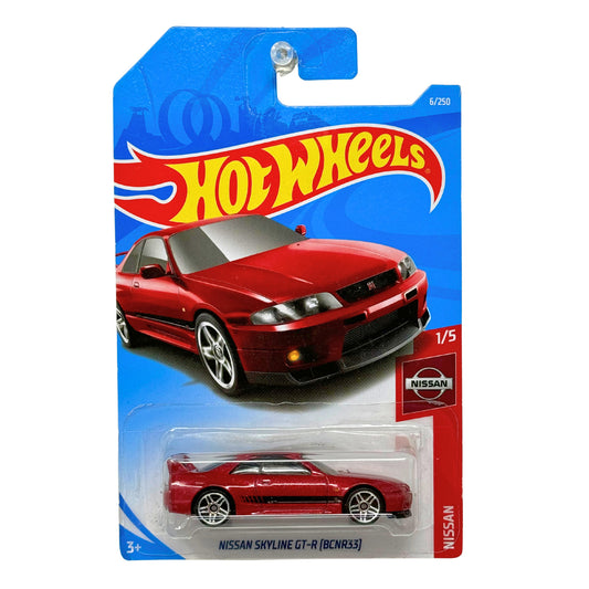 Hot Wheels Nissan Skyline GT-R (BNR33) JDM 1:64 Diecast