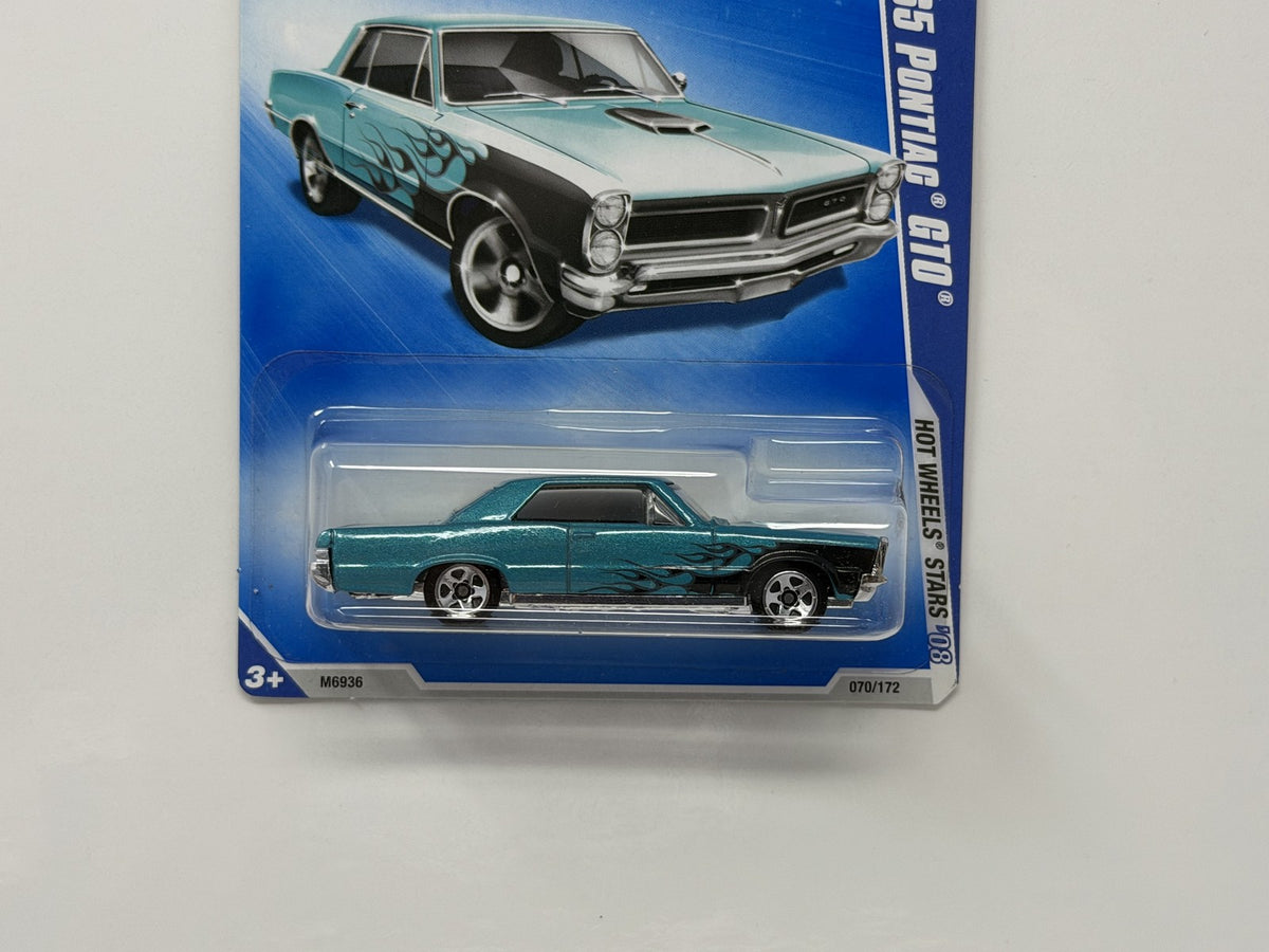 Hot Wheels Hot Wheels Stars 1965 Pontiac GTO 1:64 Diecast Aqua