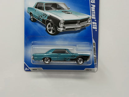 Hot Wheels Hot Wheels Stars 1965 Pontiac GTO 1:64 Diecast Aqua