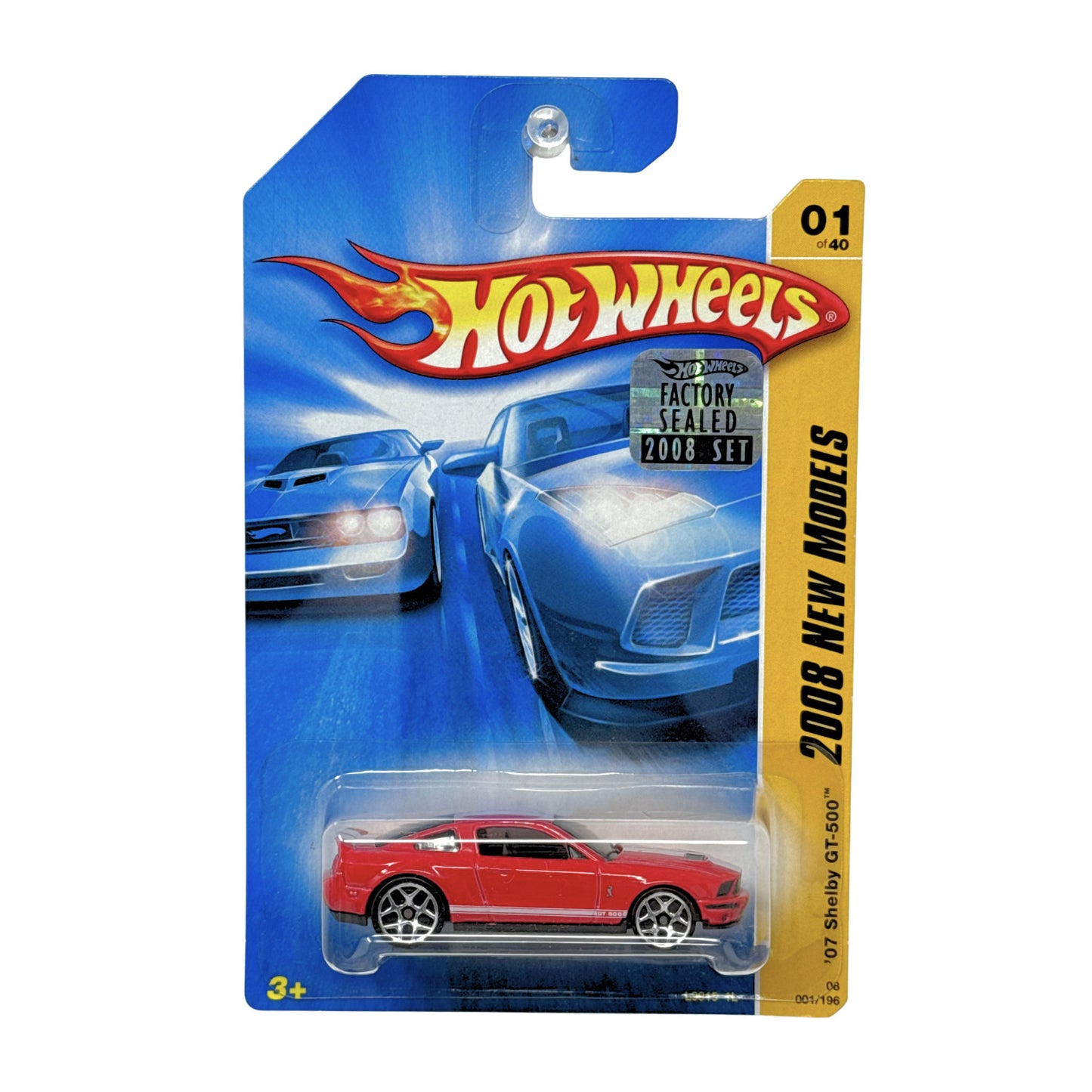Hot Wheels New Models 2007 Ford Shelby GT500 1:64 Diecast Factory Sealed