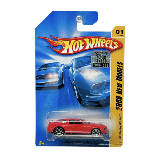 Hot Wheels New Models 2007 Ford Shelby GT500 1:64 Diecast Factory Sealed
