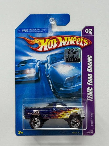Hot Wheels Team Ford Racing Ford F-150 1:64 Diecast Factory Sealed Blue