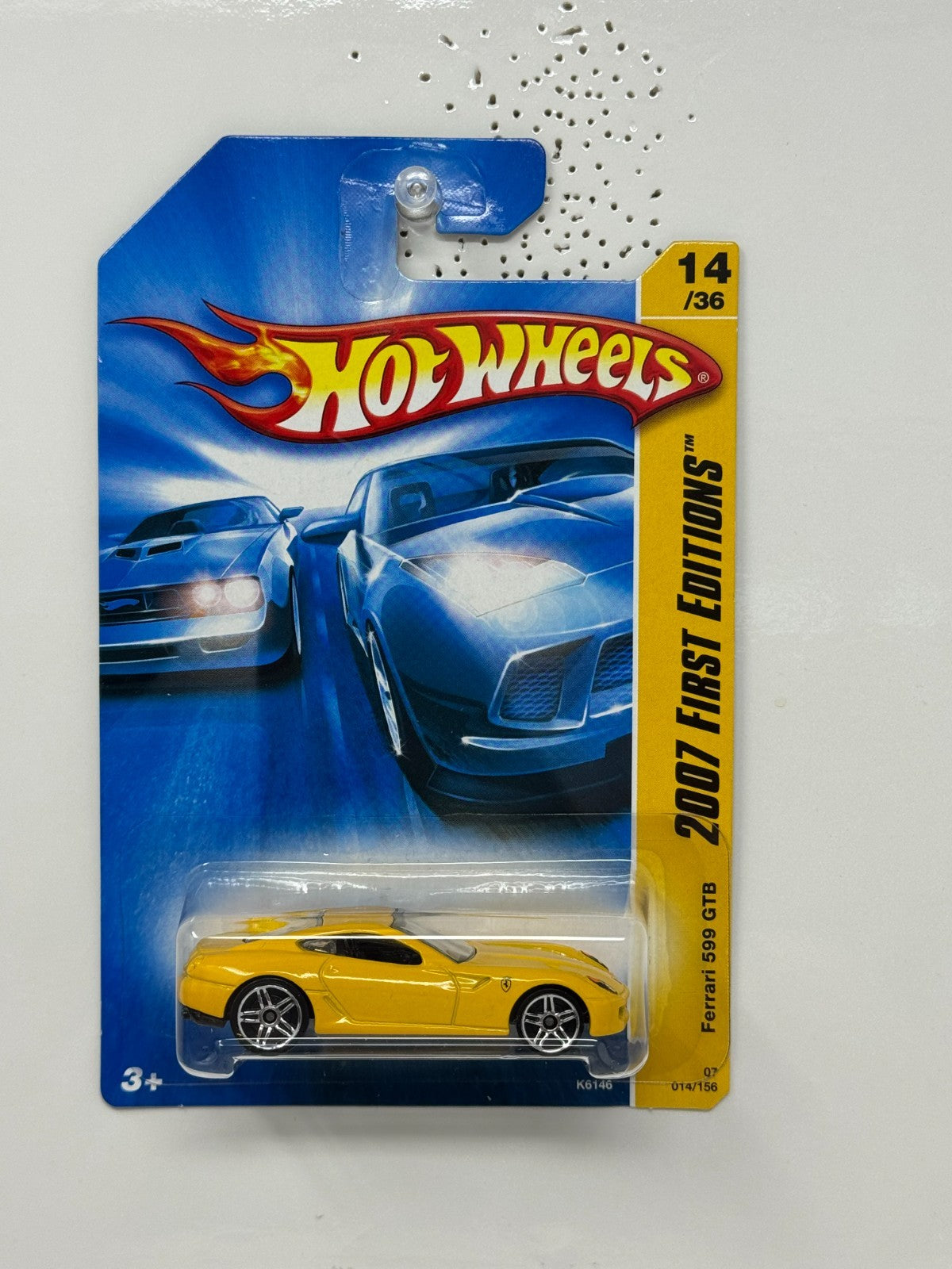 Hot Wheels 2007 First Editions Ferrari 599 GTB 1:64 Diecast