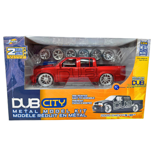 Jada Dub City 2000 Chevy S-10 Metal Model Kit 1:24 Diecast