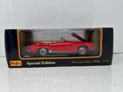 Maisto 1955 Mercedes-Benz 190 SL Special Edition 1:18 Diecast
