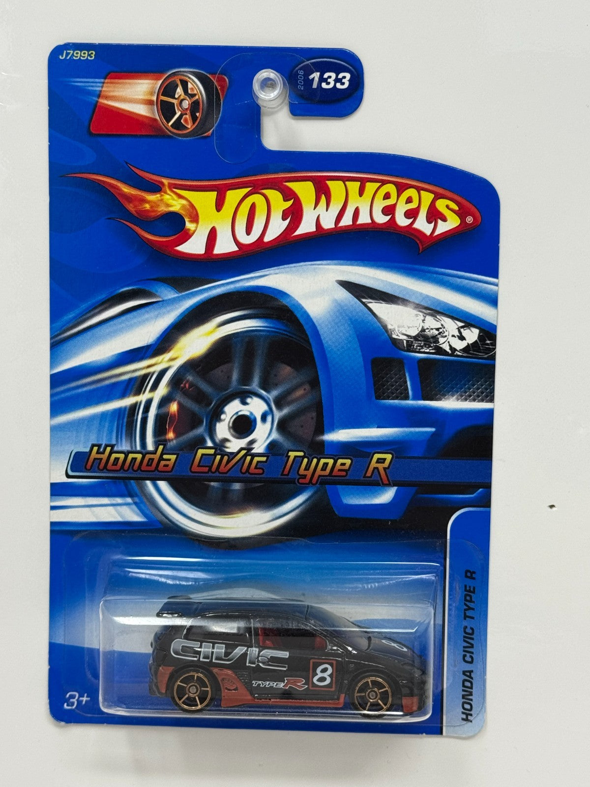 Hot Wheels Honda Civic Type R 1:64 Diecast Black