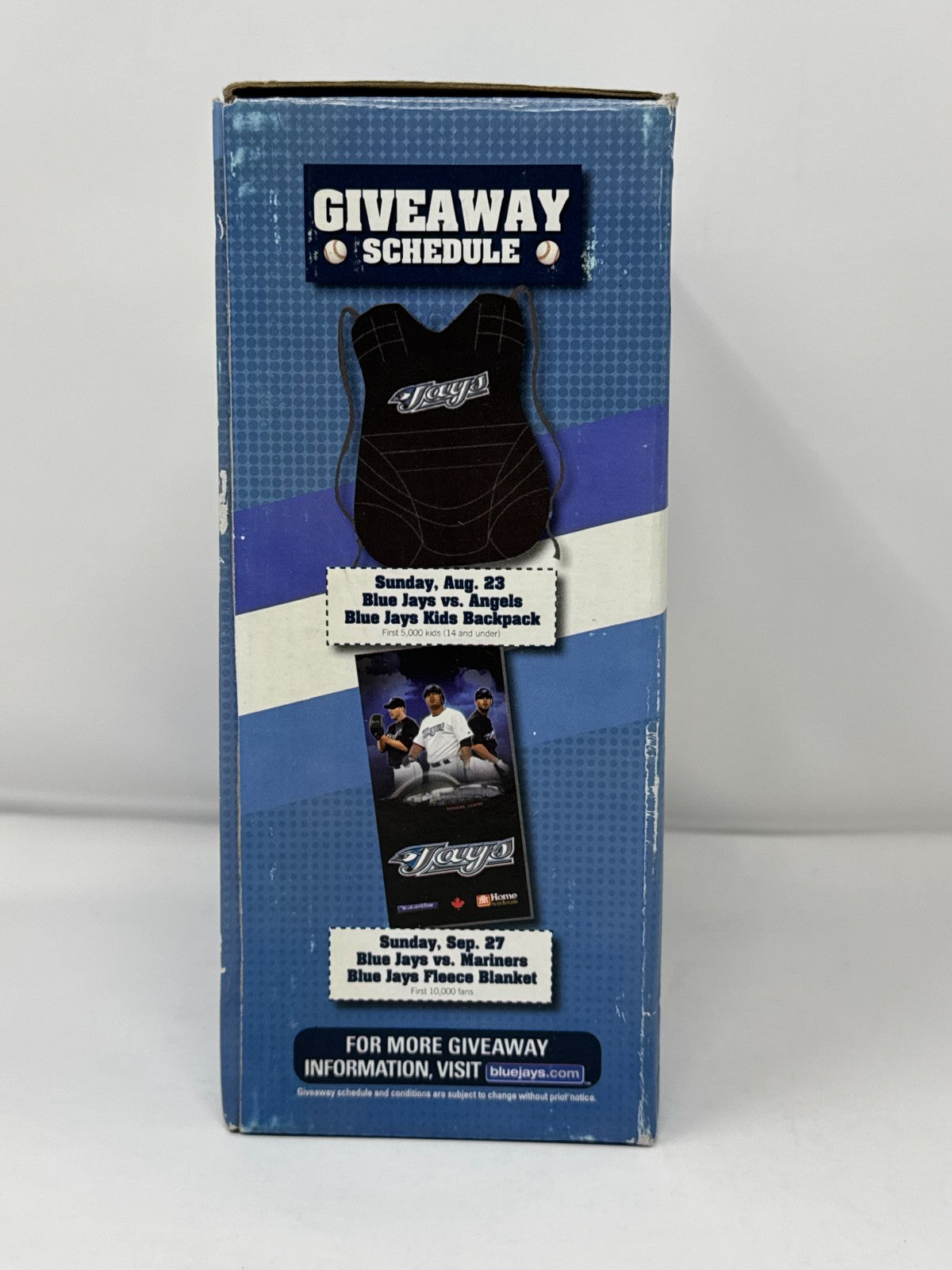 Bobble Dobbles MLB Toronto Blue Jays Tom Henke "The Terminator" 2009 Figurine