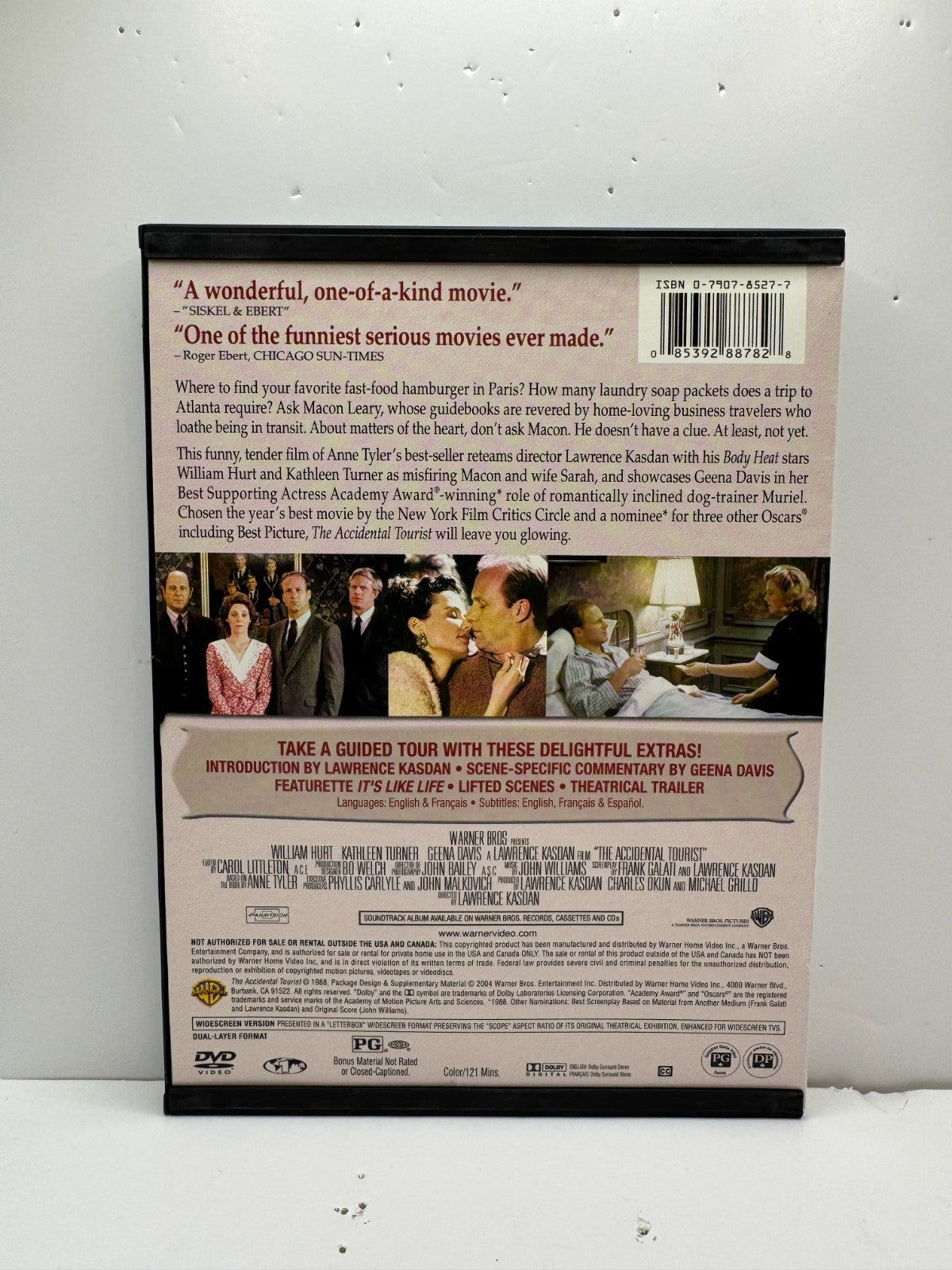 The Accidental Tourist (DVD) William Hurt Comedy