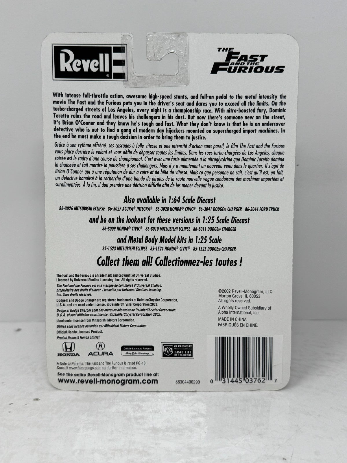 Revell Fast and the Furious Ford Truck Issue #118 1:64 Diecast