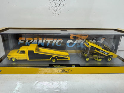 M2 Machines Auto Haulers 1969 Ford Mustang Funny Car & Hauler CHASE 1:64 Diecast