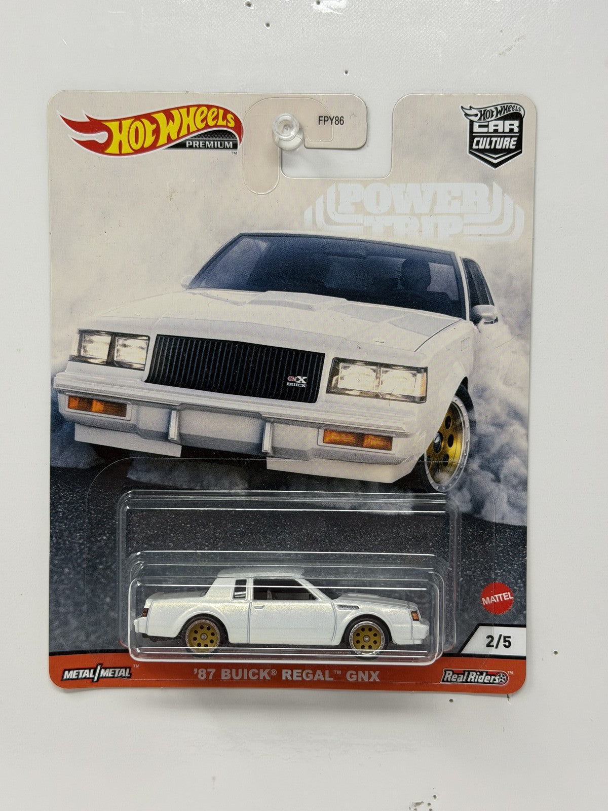 Hot Wheels Premium Power Trip 1987 Buick Regal GNX 1:64 Diecast