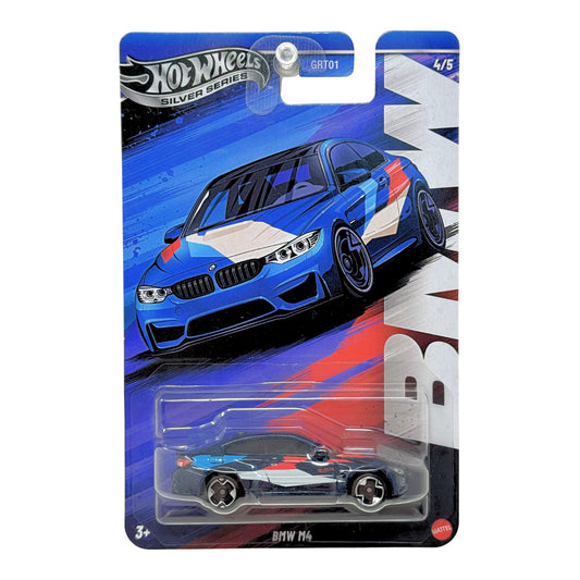 Hot Wheels Silver Series BMW M4 1:64 Diecast