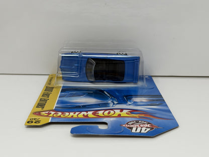 Hot Wheels 2008 First Editions 1970 Pontiac GTO 1:64 Diecast Blue
