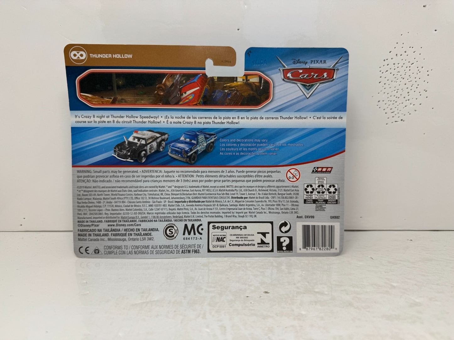 Disney Pixar Cars Thunder Hollow APB & Broadside 1:55 Diecast