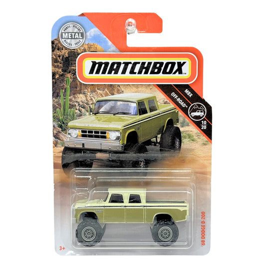 Matchbox MBX Off-Road 1968 Dodge D200 1:64 Diecast