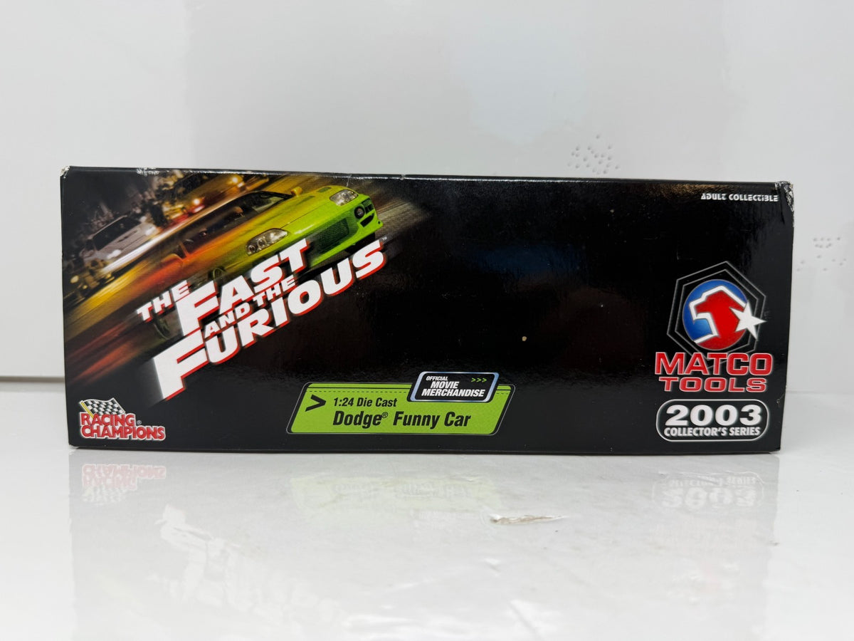 Racing Champions NHRA Whit Bazemore Fast Furious Dodge Funny Car 1:24 Diecast