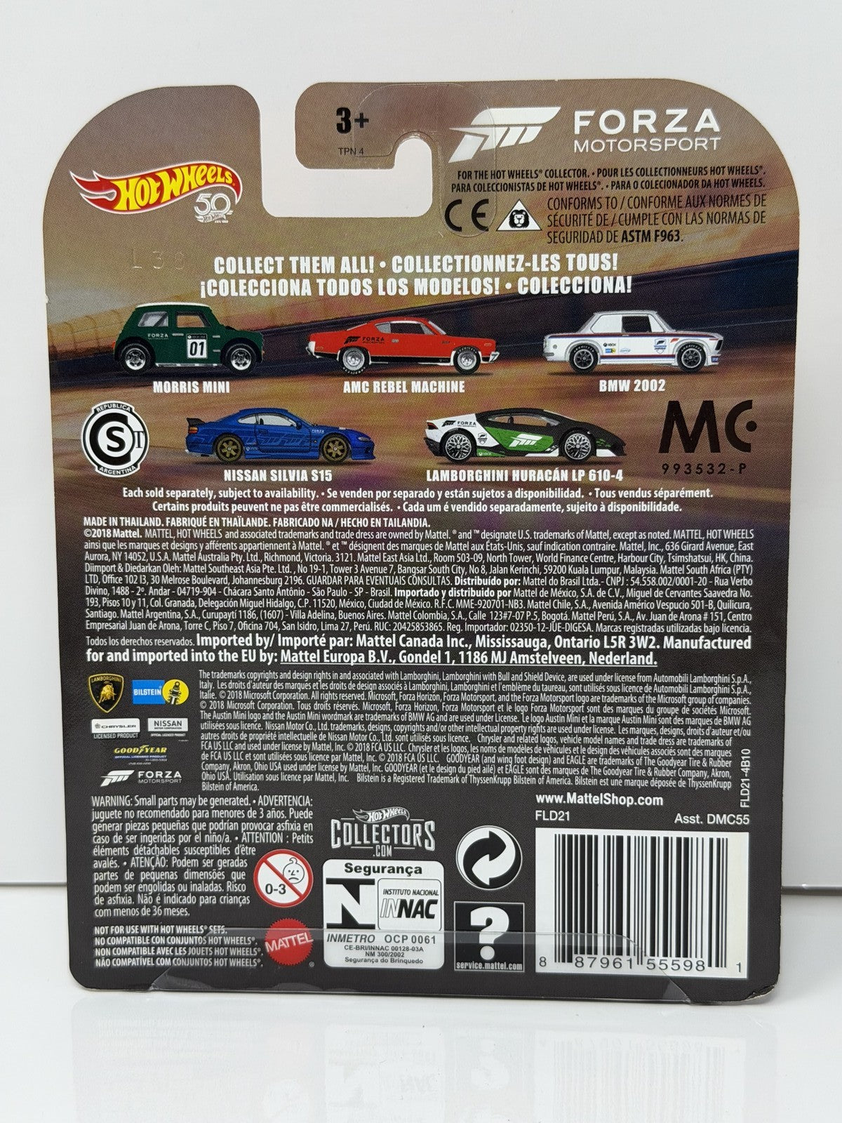 Hot Wheels Retro Entertainment Forza BMW 2002 1:64 Diecast White