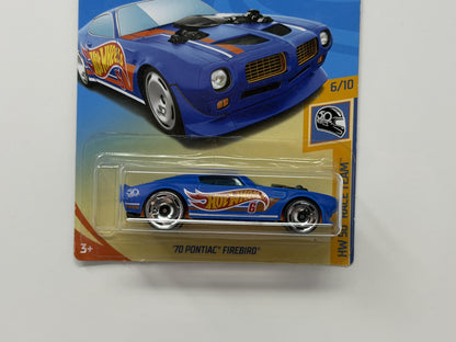 Hot Wheels 50th Race Team 1970 Pontiac Firebird 1:64 Diecast Blue