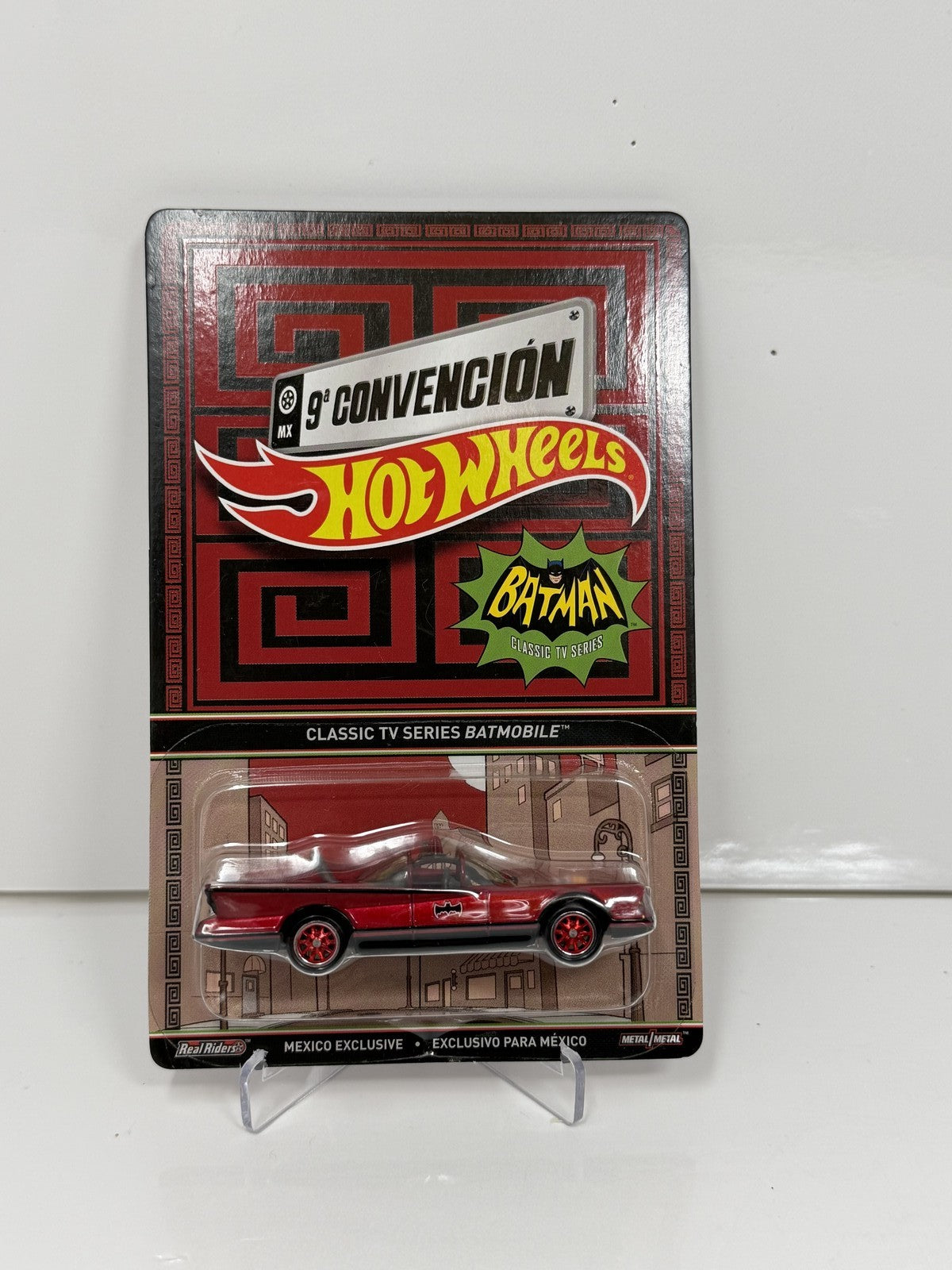 Hot Wheels 2016 Mexico Convention 1966 Classic TV Series Batmobile 1:64 Diecast