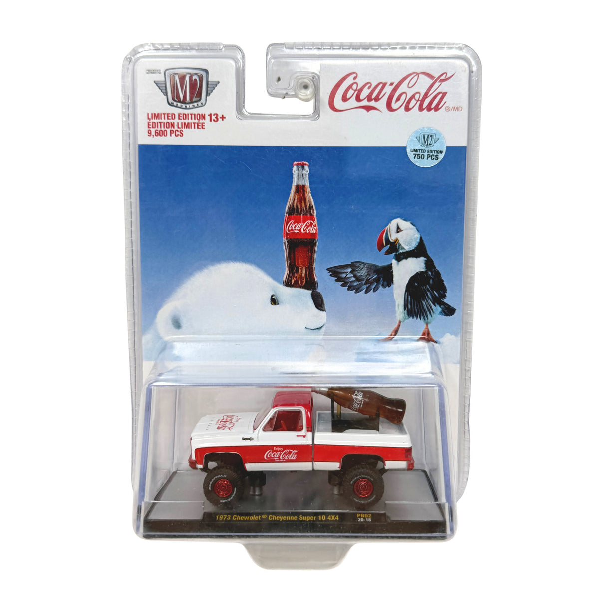 M2 Machines Coca-Cola 1973 Chevrolet Cheyenne Super 10 CHASE 1:64 Diecast