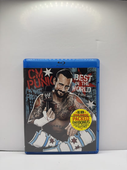 CM Punk Best in the World (Blu-ray) CM Punk Wrestling