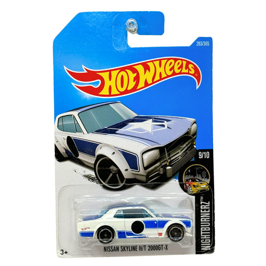Hot Wheels Nightburnerz Nissan Skyline HT 2000GT-X JDM 1:64 Diecast