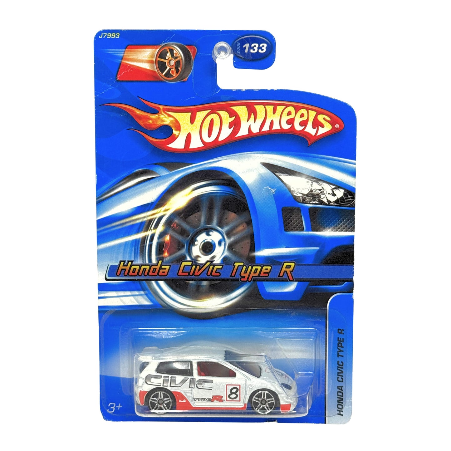 Hot Wheels Honda Civic Type R 1:64 Diecast White