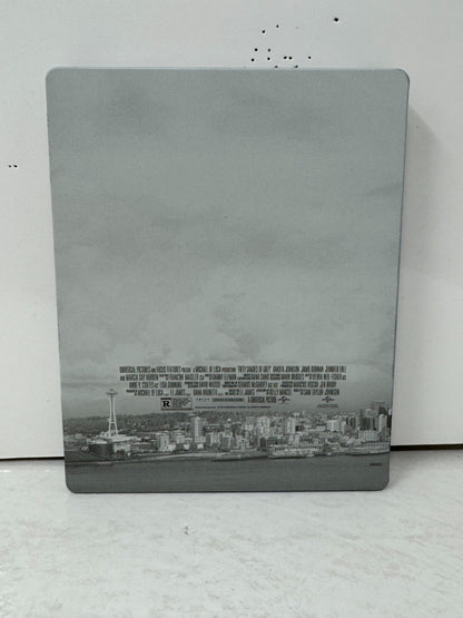 Fifty Shades of Grey (Blu-ray) Steelbook Dakota Johnson Romance Good Condition!!