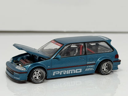 Kaido House Mini GT Honda Civic EF Kaido Works V1 1:64 Diecast
