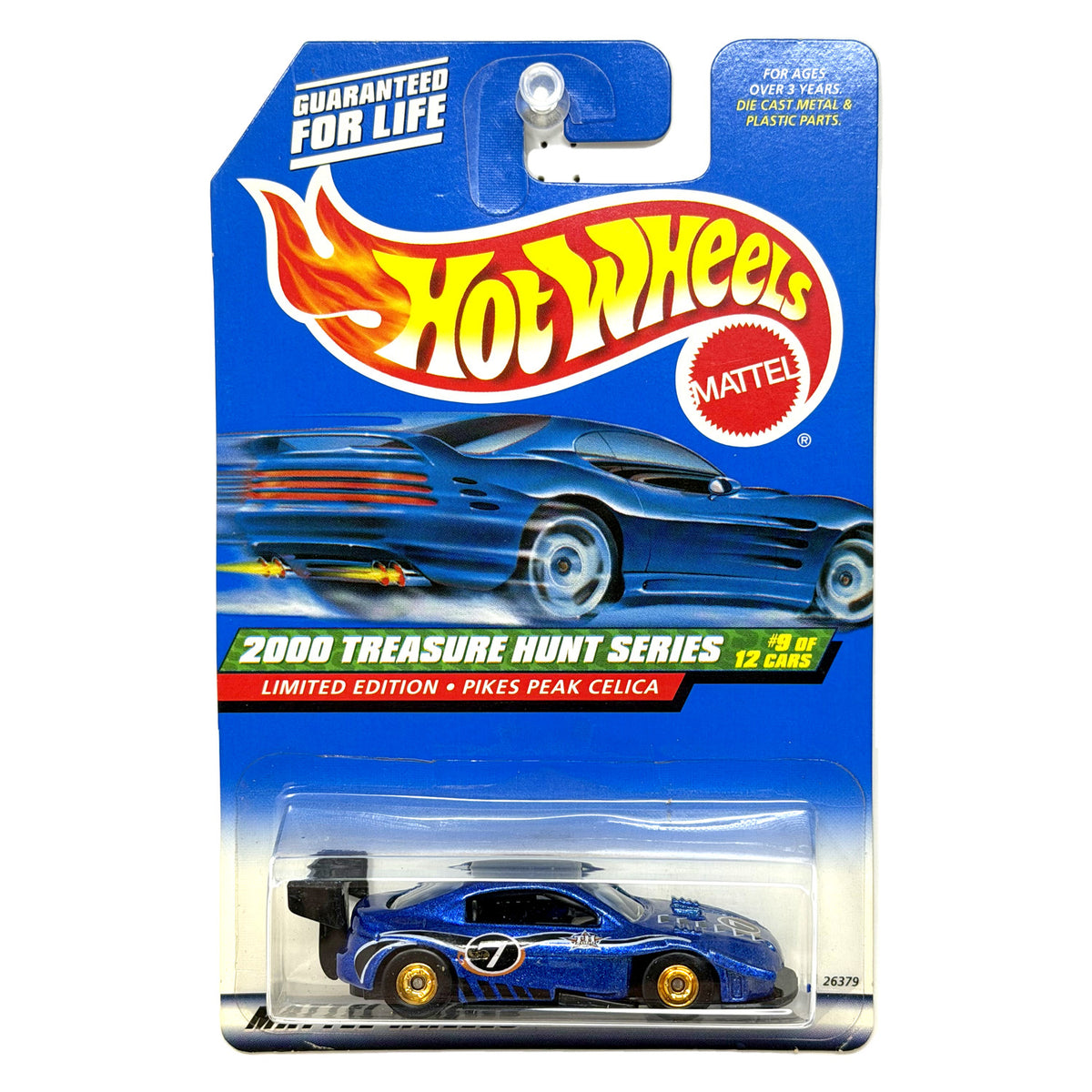 Hot Wheels Treasure Hunt Pikes Peak Celica 1:64 Diecast Real Riders