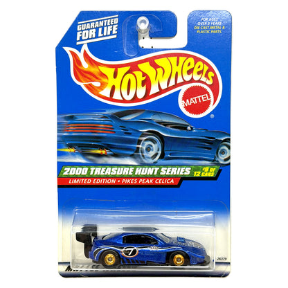 Hot Wheels Treasure Hunt Pikes Peak Celica 1:64 Diecast Real Riders