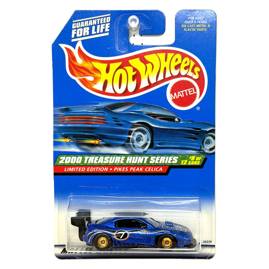Hot Wheels Treasure Hunt Pikes Peak Celica 1:64 Diecast Real Riders