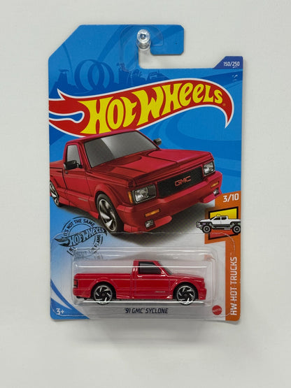 Hot Wheels Hot Trucks 1991 GMC Syclone 1:64 Diecast V3