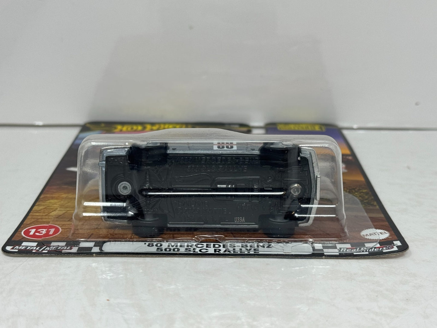 Hot Wheels Premium Boulevard #131 1980 Mercedes-Benz 500 SLC Rallye 1:64 Diecast