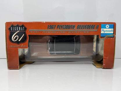 Highway 61 Collectibles 1967 Plymouth Belvedere II 1:18 Diecast