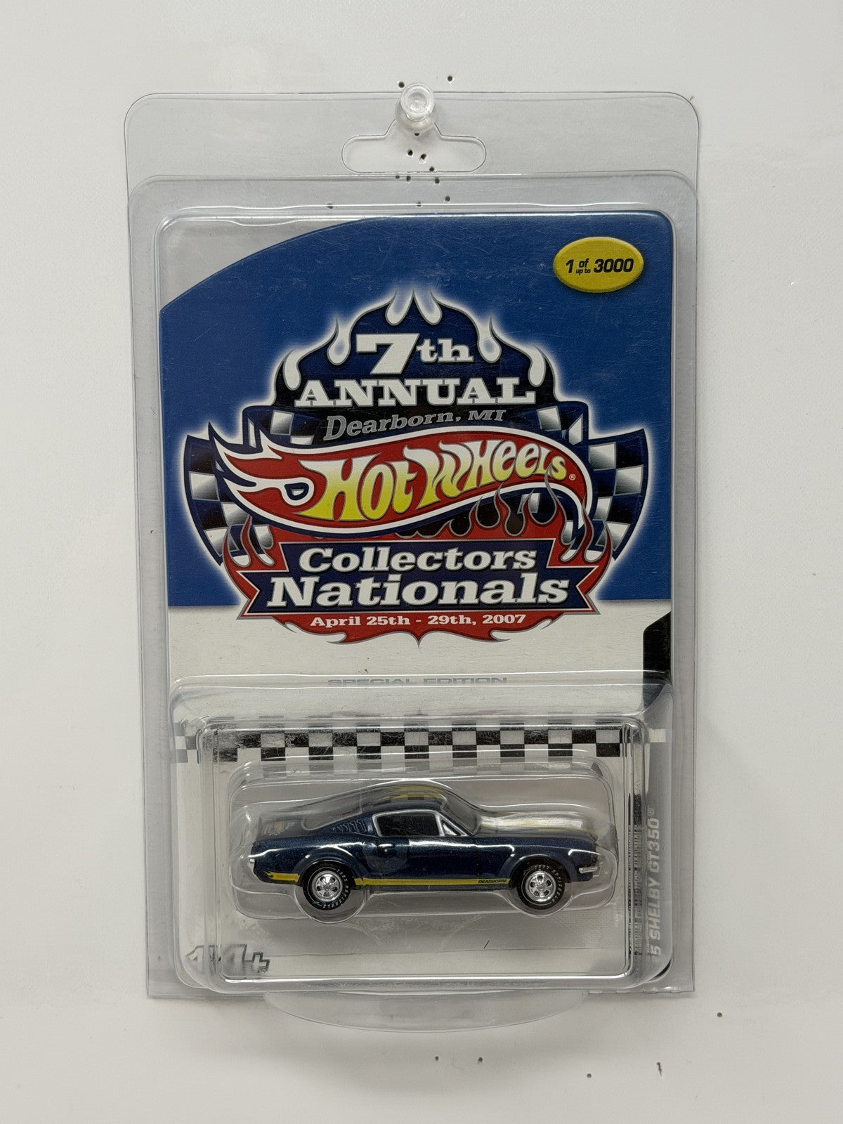 Hot Wheels 2007 7th Collectors Nationals 1965 Shelby GT350 1:64 Diecast