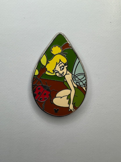 DLR Disney Tinker Bell Nature Hidden Mickey Trading Pin DC1S13