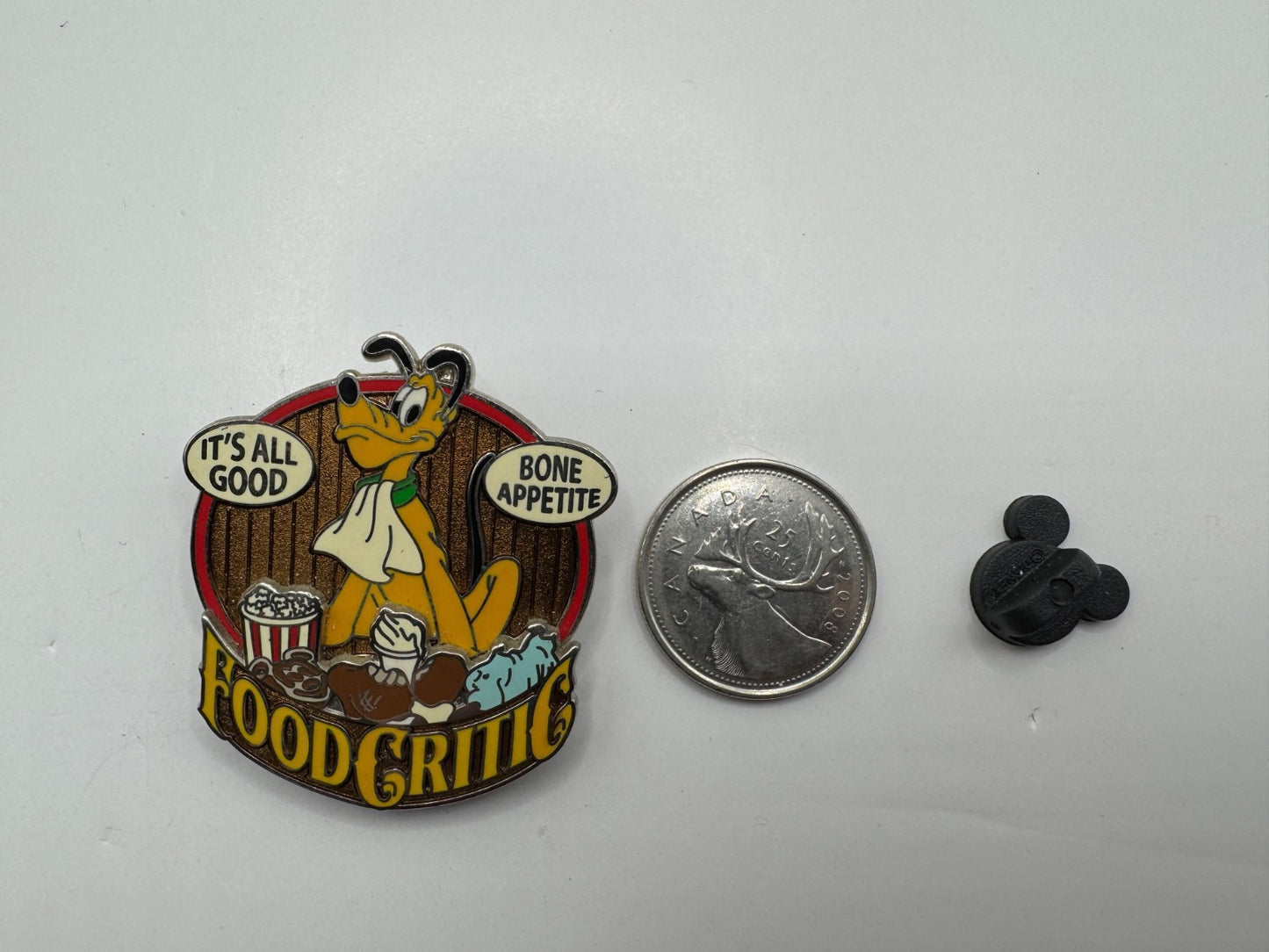 Disney Pluto Food Critic Trading Pin DC1S10