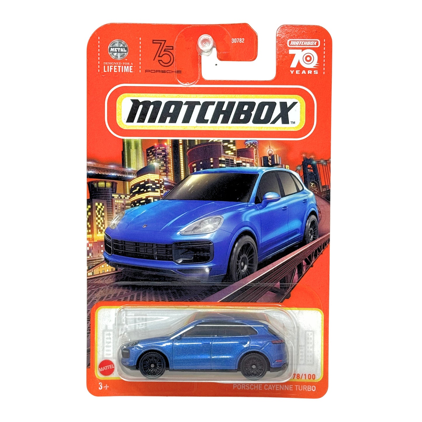 Matchbox Porsche Cayenne Turbo 1:64 Diecast Blue