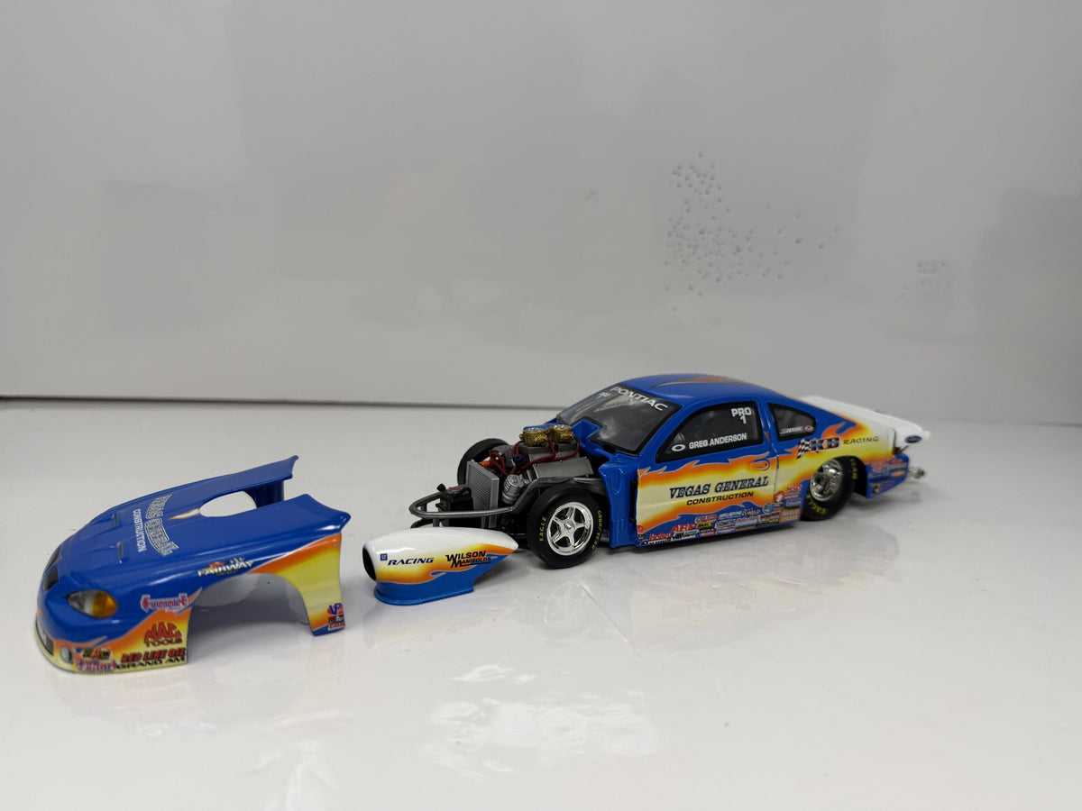 Racing Champions NHRA Greg Anderson Vegas General Pontiac Pro Stock 1:24 Diecast